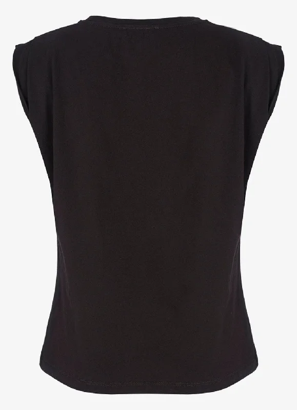 black-cotton-extended-t-shirt