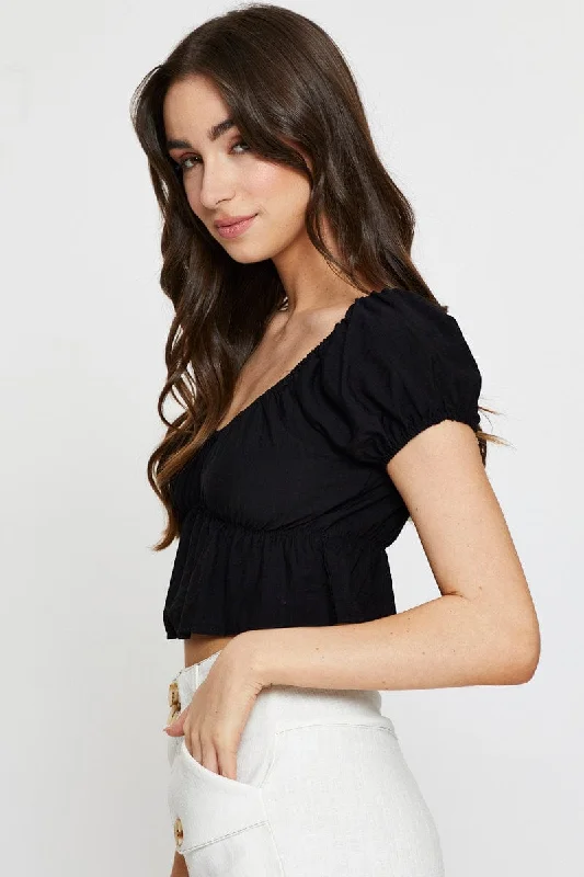 black-crop-top-short-sleeve-square-neck-wc10452-31f4