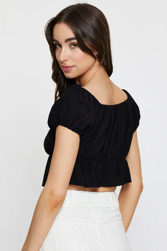 black-crop-top-short-sleeve-square-neck-wc10452-31f4