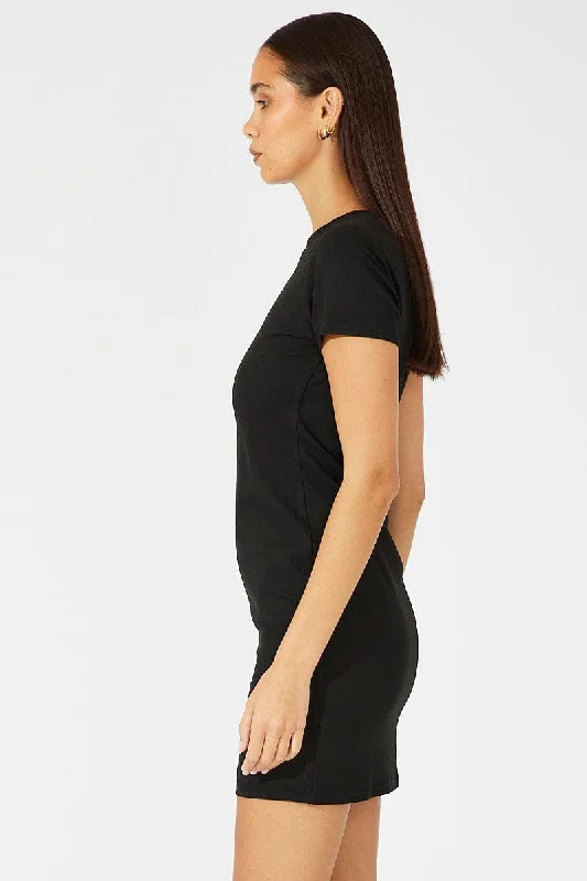 black-supersoft-dress-short-sleeve-crew-neck-bs5160b-84j-1