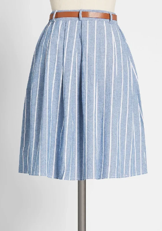 bookstores-best-a-line-skirt-blu