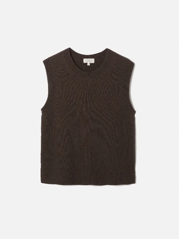 cotton-blend-crew-tank-brown