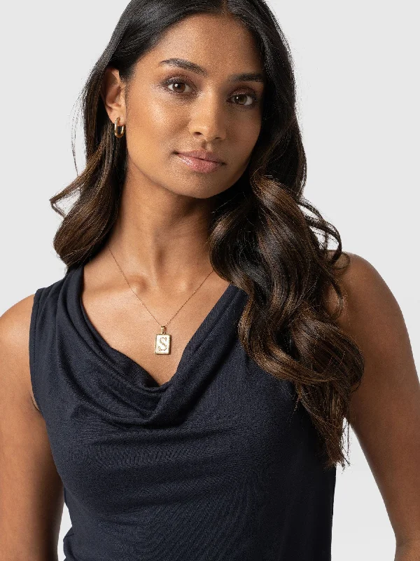 cowl-neck-cami-navy