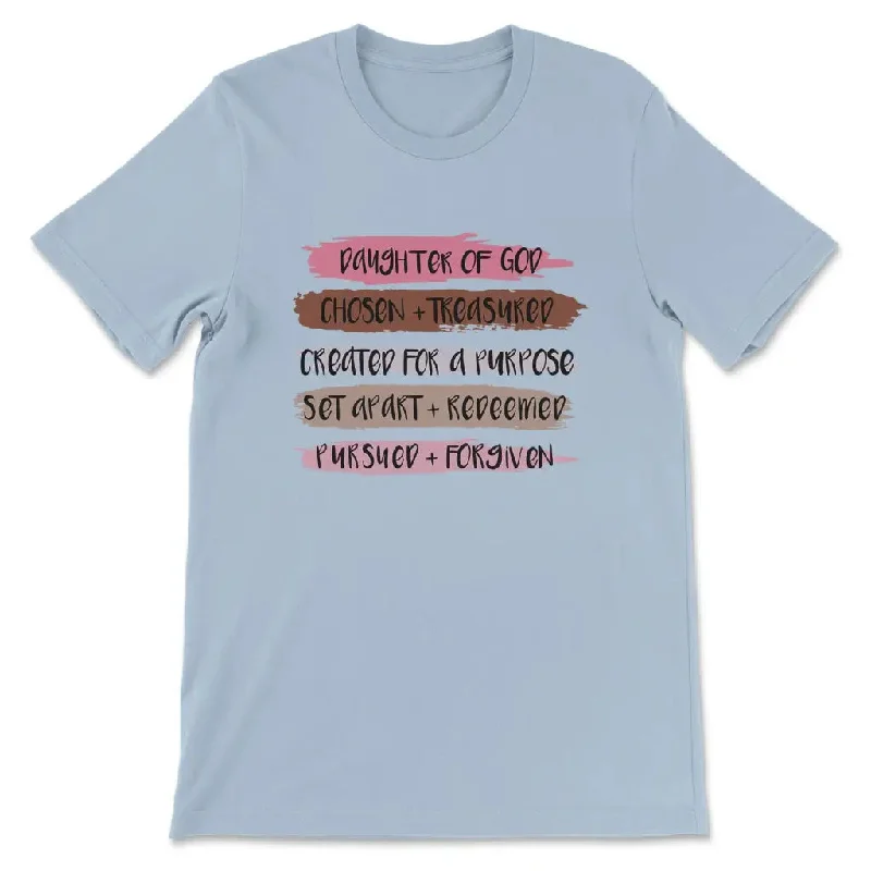 daughter-of-god-chosen-treasured-christian-t-shirt