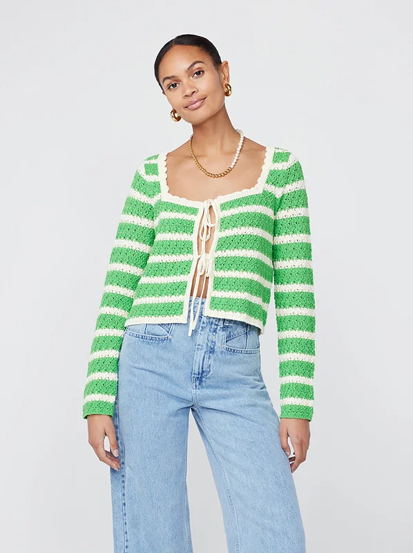 dionne-green-stripe-knit-cardigan