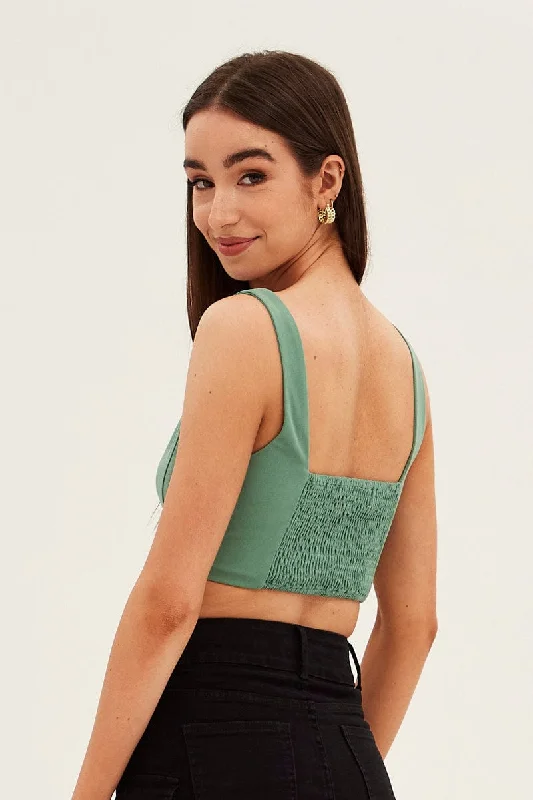 green-corset-top-shirred-back-sleeveless-crop-jersey-jc1046-38wb