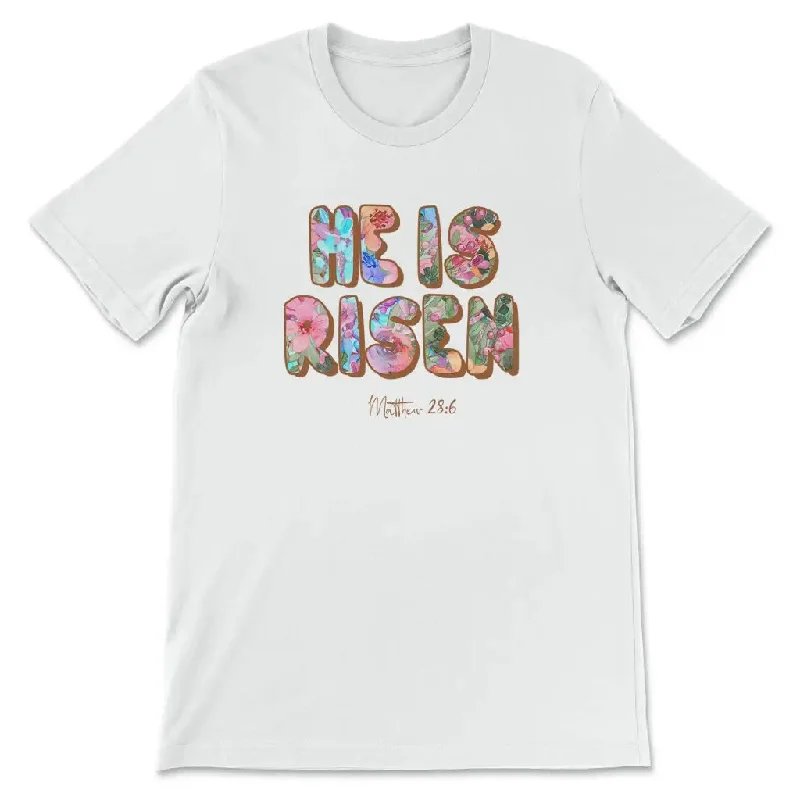 He Is Risen Matthew 28:6 Women’s T-shirt