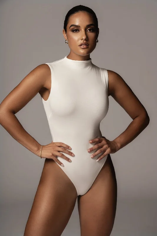 Ivory Ciela High Neck Bodysuit