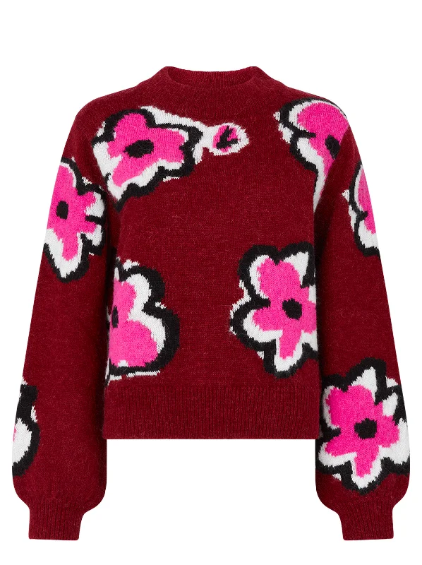 joelle-ruby-floral-sweater