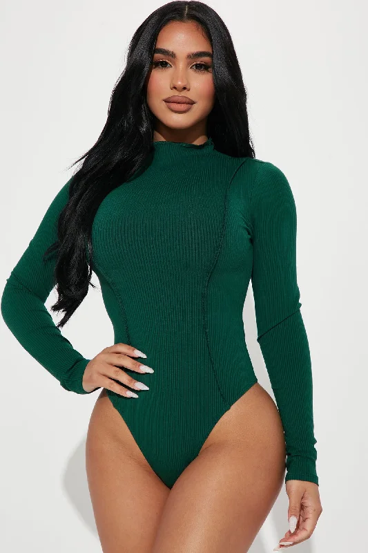 Kacy Snatched Bodysuit - Hunter