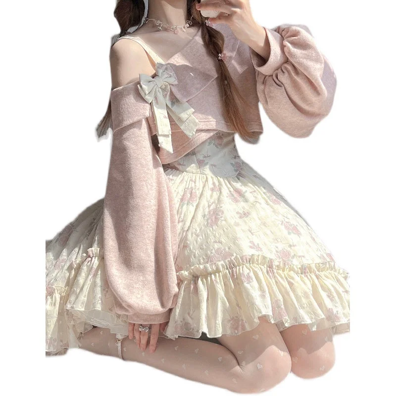 kuma-lolita-twilight-rose-sweet-lolita-dress-sweater-and-jsk