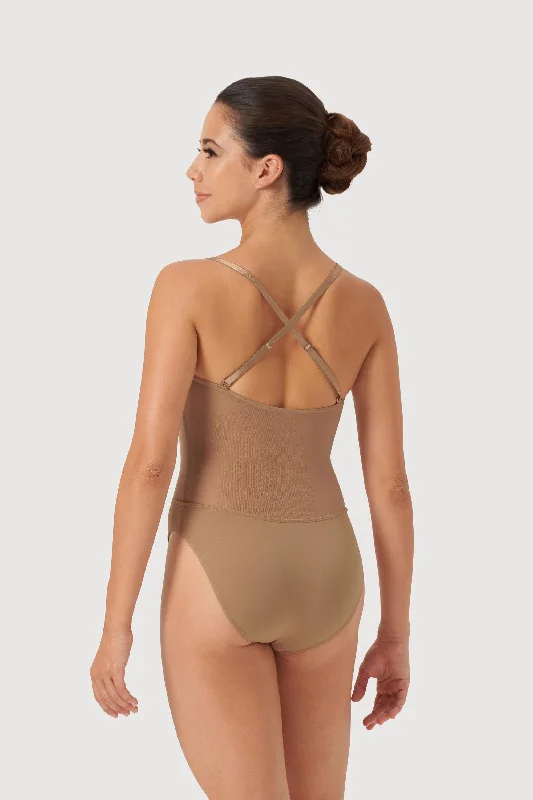 ladies-cordelia-mesh-panel-bodysuit-tan