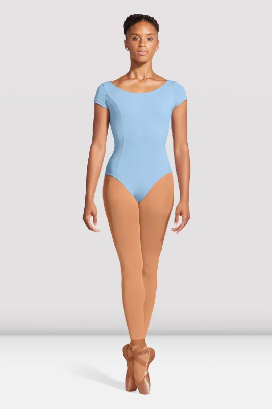 Ladies Mirella Cap Sleeve Princess Seam Leotard