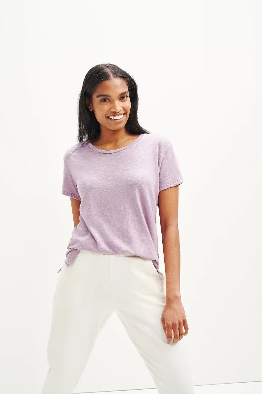 Leif Reverie Slub Tee - Lavender