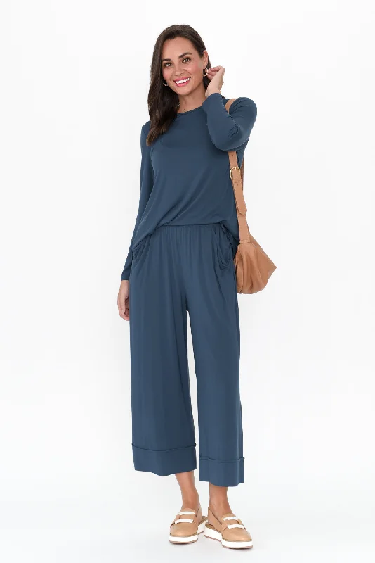 lena-deep-blue-micro-modal-resort-pant