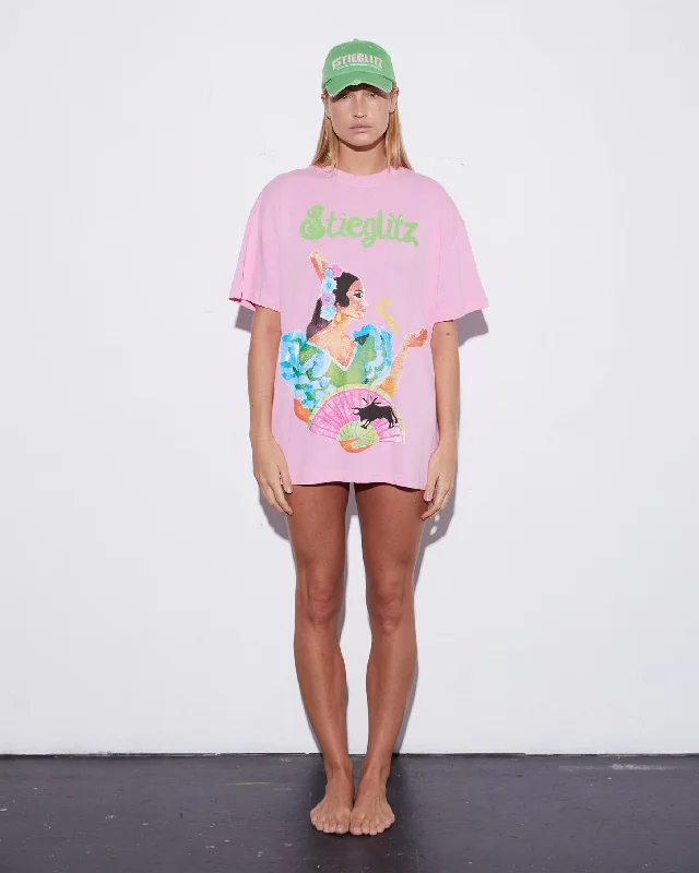 Linda Oversized T-shirt | Pink