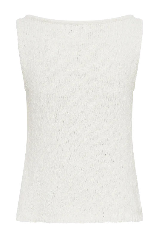 mackie-boucle-longline-vest-white