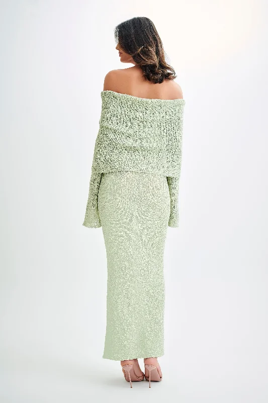 marisol-off-shoulder-boucle-maxi-dress-pastel-green