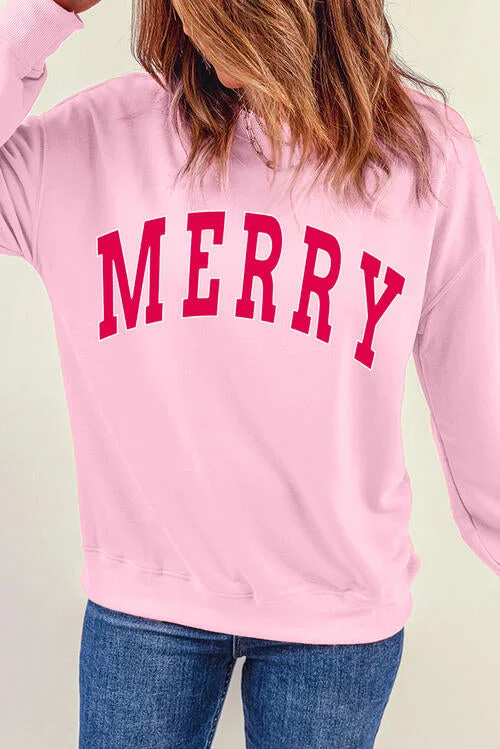 merry-graphic-dropped-shoulder-sweatshirt