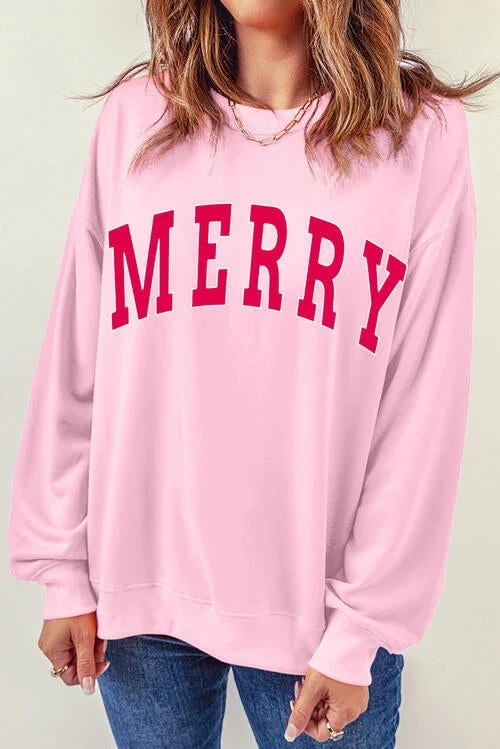 merry-graphic-dropped-shoulder-sweatshirt