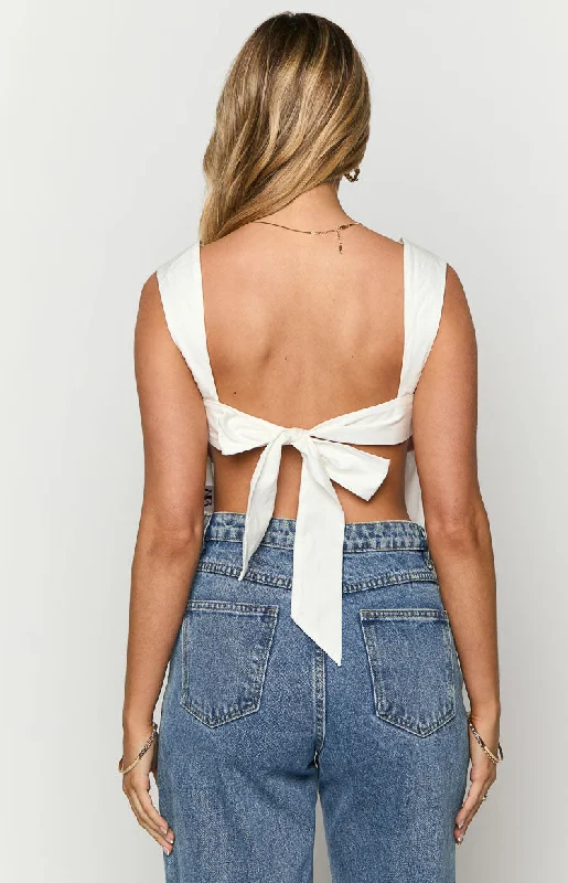 mika-white-ribbon-tie-back-top