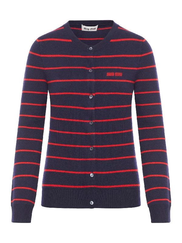 CARDIGAN WITH LOGO