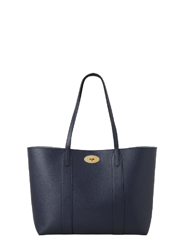 Bayswater Tote Night Sky & Poplin Blue Small Classic Grain with Contrast