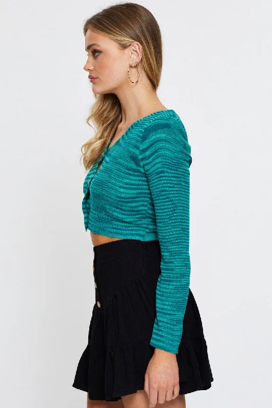 multi-knit-cardigan-long-sleeve-crop-round-neck-ck1063-40j