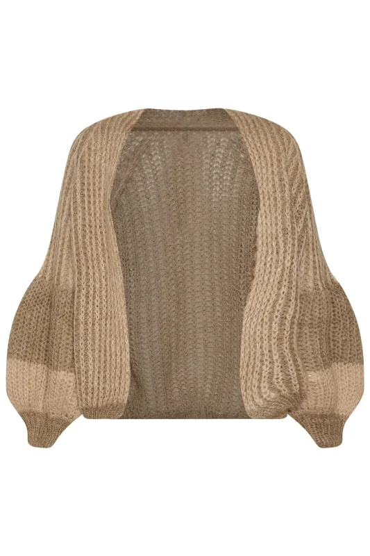   Knit Cardigan - Sand