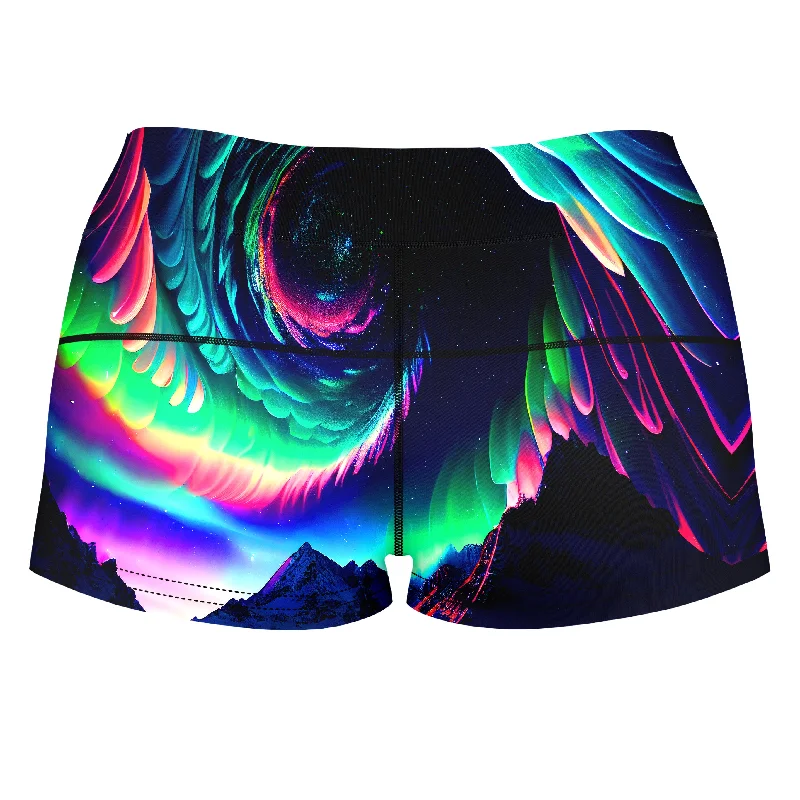 northern-lights-ii-high-waisted-womens-shorts