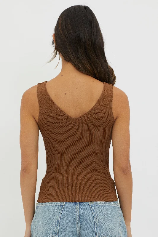 off-duty-v-neck-ribbed-knit-top-chocolate