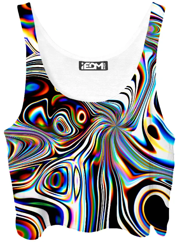 Oil Aura Crop Top