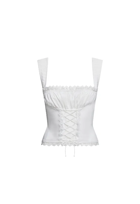 PALMER CORSET - PORCELAIN