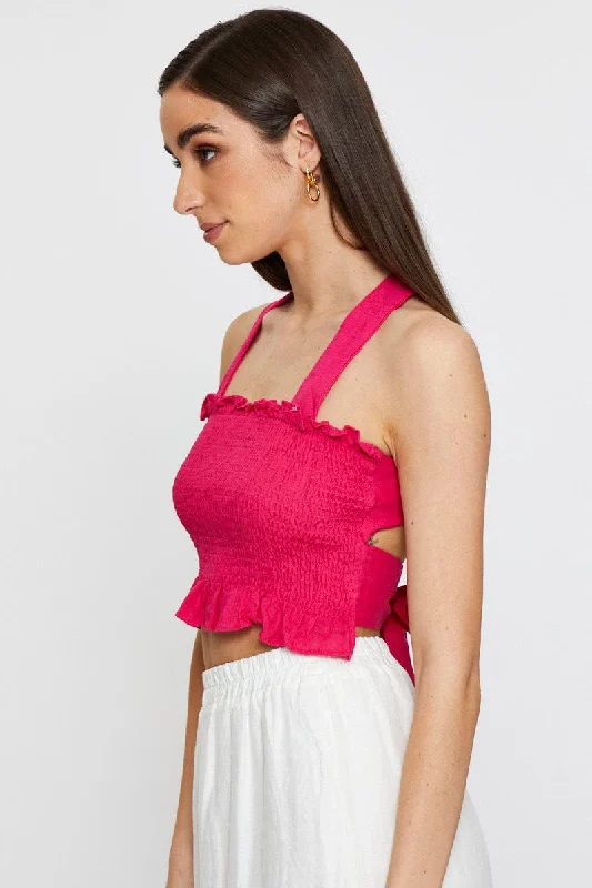 pink-crop-top-tie-up-satin-wc1259-34k