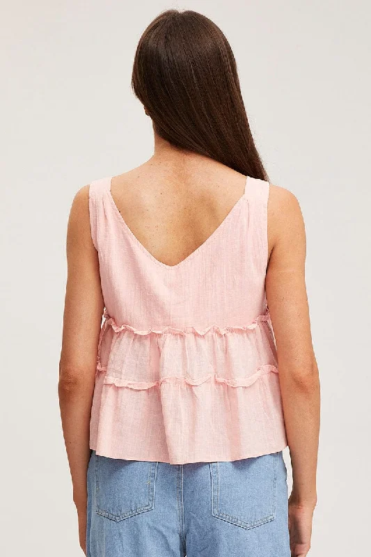 pink-swing-top-sleeveless-v-neck-wc1591-36pb