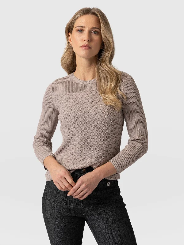 Primrose Knit Sweater - Malt