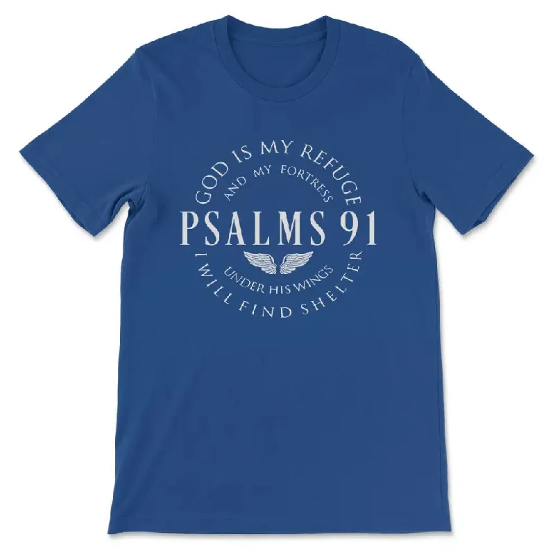 psalm-91-god-is-my-refuge-and-my-fortress-womens-t-shirt