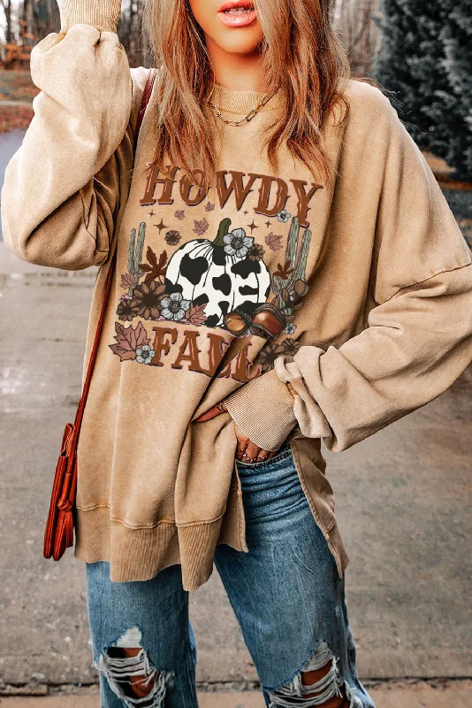 round-neck-dropped-shoulder-howdy-fall-graphic-sweatshirt