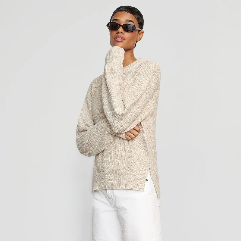 Roya Marled Boyfriend Sweater