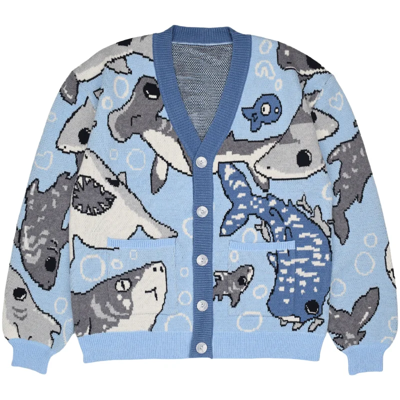 Shark Week Cardigan