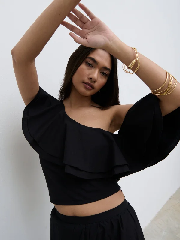 sol-ruffle-cropped-top-black