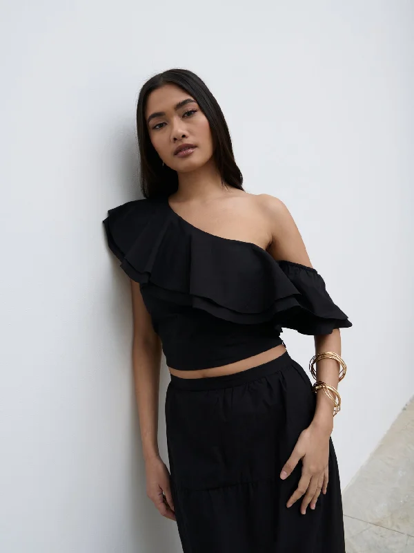 sol-ruffle-cropped-top-black