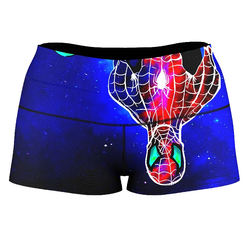 Spidey Senses High-Waisted Women's Shorts