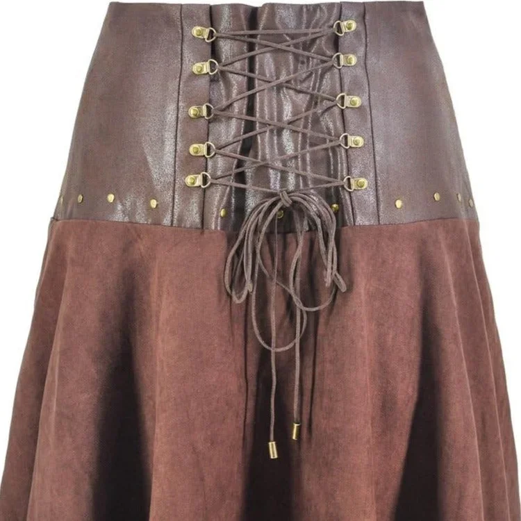 steampunk-ruffled-skirt