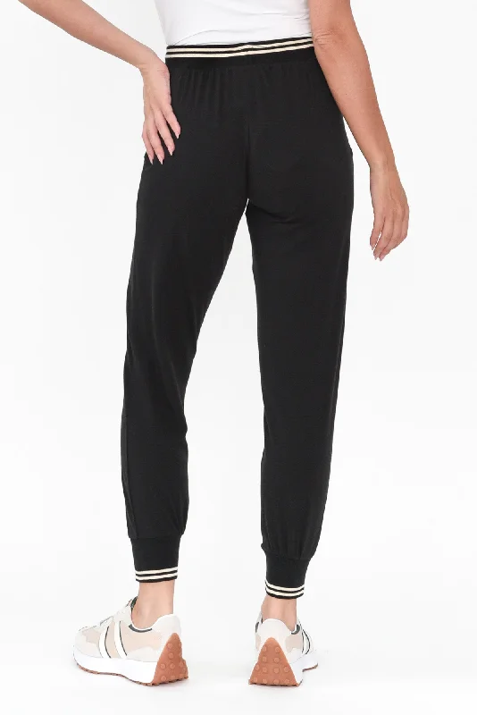 talissa-black-cotton-drawstring-pants