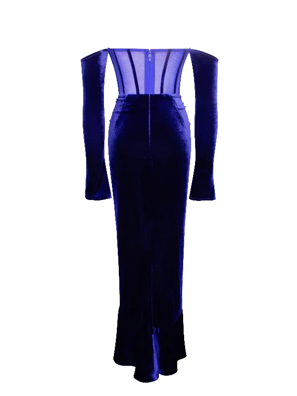 taylee-navy-long-sleeve-off-shoulder-corset-velvet-gown