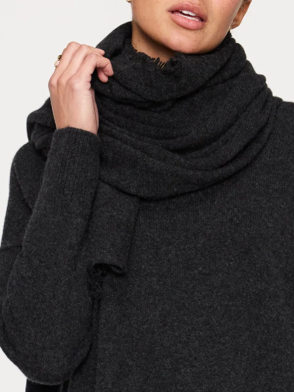 The Cashmere Fringe Wrap