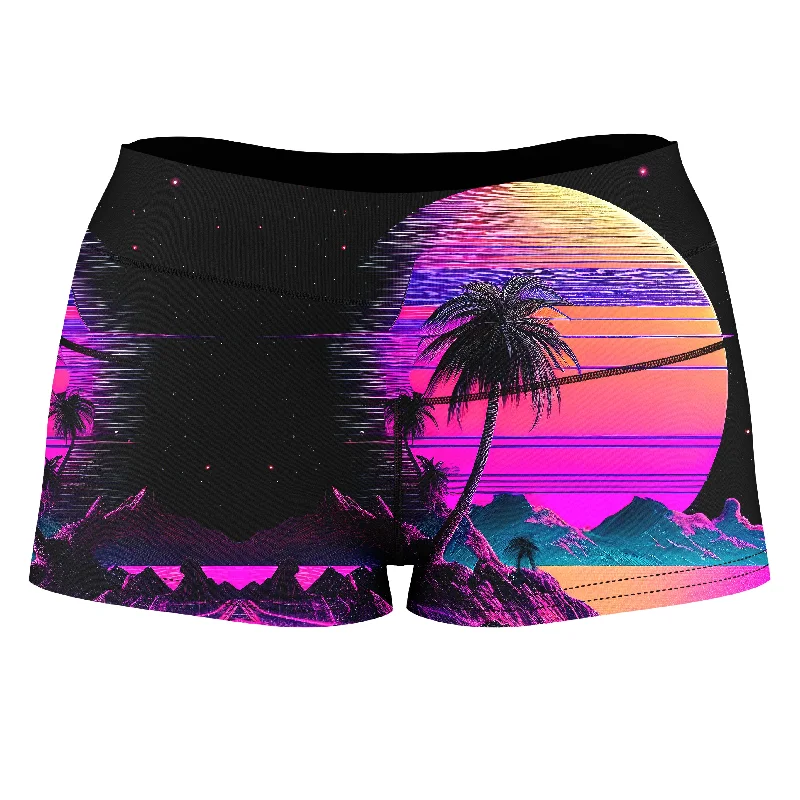 Vapor Solar System High-Waisted Women's Shorts