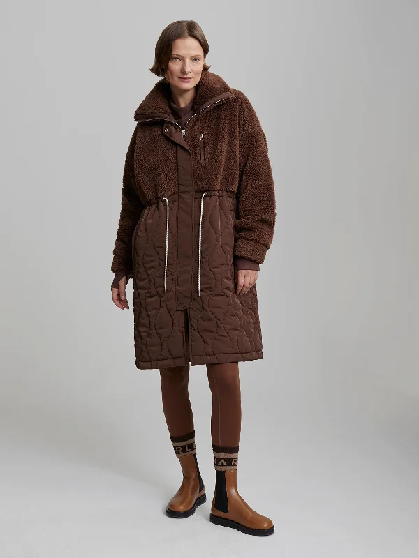 Walsh Quilt Sherpa Coat