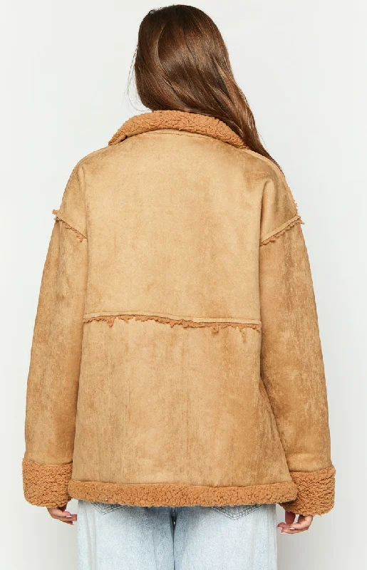 willow-brown-suede-fur-jacket